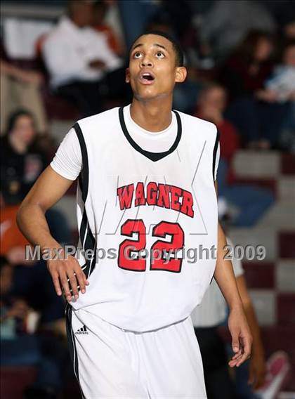 Thumbnail 1 in McKinney vs SA Wagner (Sherman Holiday Tournament) photogallery.