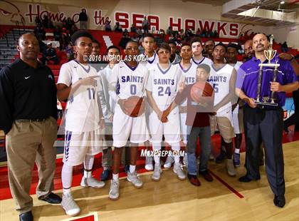 Thumbnail 3 in Morningside vs. St. Anthony (Pacific Shores Tournament) photogallery.