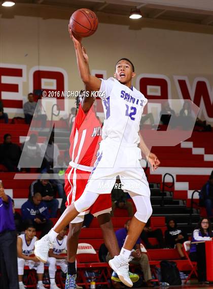 Thumbnail 2 in Morningside vs. St. Anthony (Pacific Shores Tournament) photogallery.