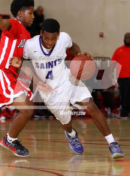 Thumbnail 1 in Morningside vs. St. Anthony (Pacific Shores Tournament) photogallery.