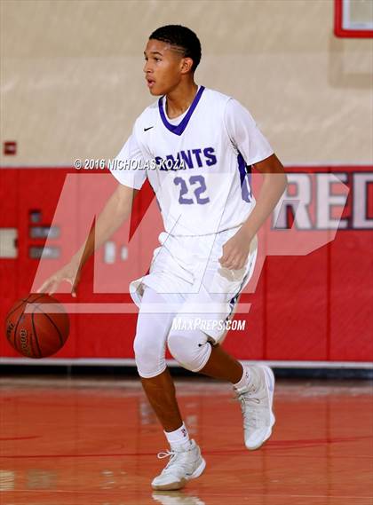 Thumbnail 2 in Morningside vs. St. Anthony (Pacific Shores Tournament) photogallery.
