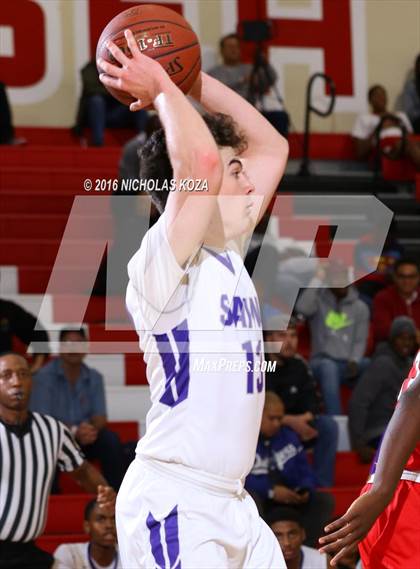 Thumbnail 1 in Morningside vs. St. Anthony (Pacific Shores Tournament) photogallery.