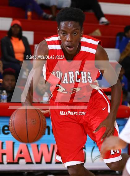 Thumbnail 2 in Morningside vs. St. Anthony (Pacific Shores Tournament) photogallery.