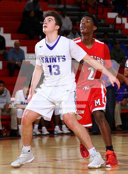 Thumbnail 3 in Morningside vs. St. Anthony (Pacific Shores Tournament) photogallery.