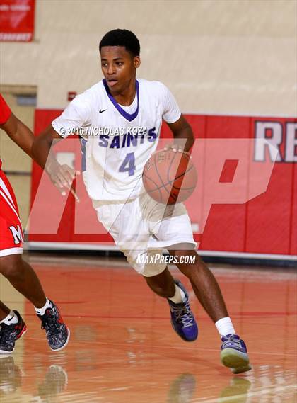 Thumbnail 1 in Morningside vs. St. Anthony (Pacific Shores Tournament) photogallery.
