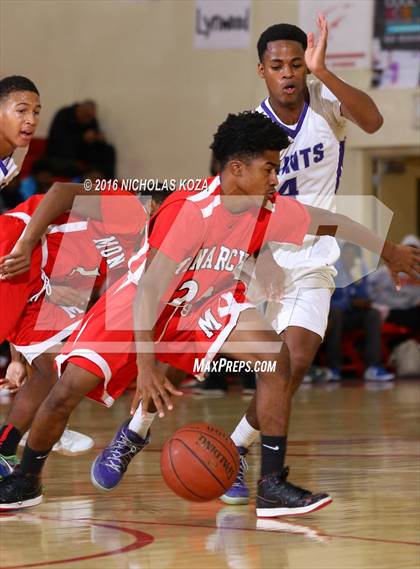 Thumbnail 1 in Morningside vs. St. Anthony (Pacific Shores Tournament) photogallery.