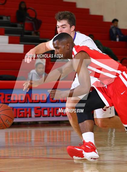 Thumbnail 1 in Morningside vs. St. Anthony (Pacific Shores Tournament) photogallery.