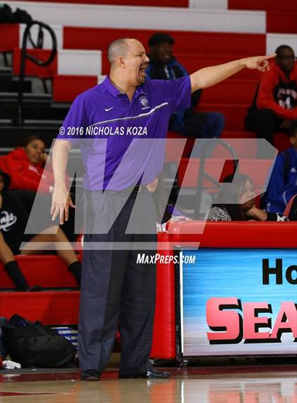 Thumbnail 1 in Morningside vs. St. Anthony (Pacific Shores Tournament) photogallery.