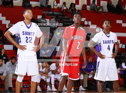 Thumbnail 1 in Morningside vs. St. Anthony (Pacific Shores Tournament) photogallery.