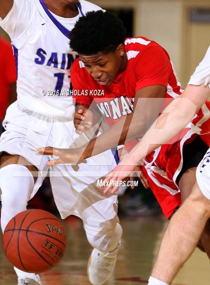 Thumbnail 1 in Morningside vs. St. Anthony (Pacific Shores Tournament) photogallery.