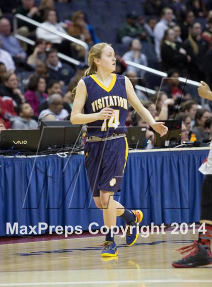 Thumbnail 1 in Georgetown Visitation Prep vs St. John's (DCSAA Final) photogallery.