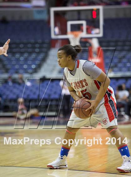 Thumbnail 2 in Georgetown Visitation Prep vs St. John's (DCSAA Final) photogallery.