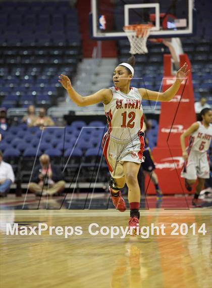 Thumbnail 3 in Georgetown Visitation Prep vs St. John's (DCSAA Final) photogallery.
