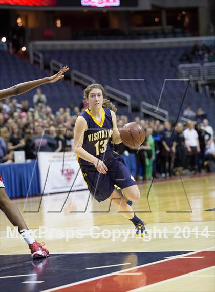 Thumbnail 3 in Georgetown Visitation Prep vs St. John's (DCSAA Final) photogallery.