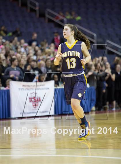 Thumbnail 2 in Georgetown Visitation Prep vs St. John's (DCSAA Final) photogallery.
