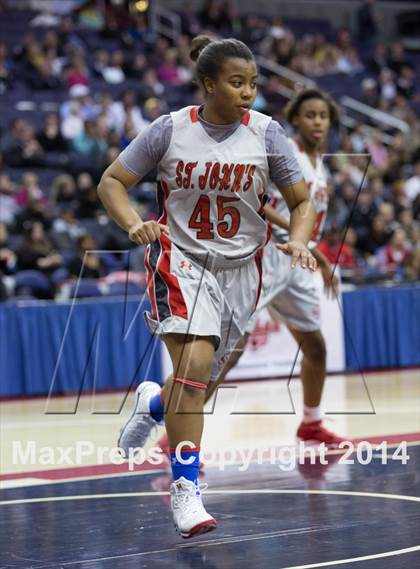Thumbnail 2 in Georgetown Visitation Prep vs St. John's (DCSAA Final) photogallery.