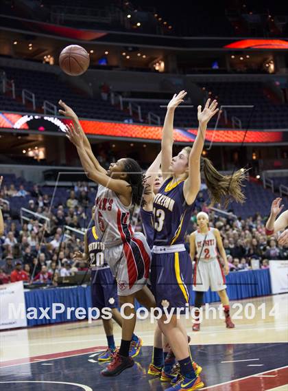 Thumbnail 3 in Georgetown Visitation Prep vs St. John's (DCSAA Final) photogallery.