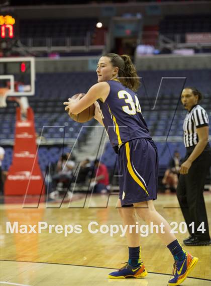 Thumbnail 1 in Georgetown Visitation Prep vs St. John's (DCSAA Final) photogallery.