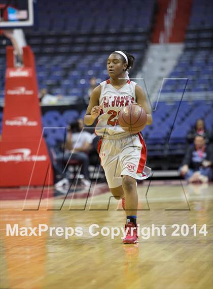 Thumbnail 3 in Georgetown Visitation Prep vs St. John's (DCSAA Final) photogallery.