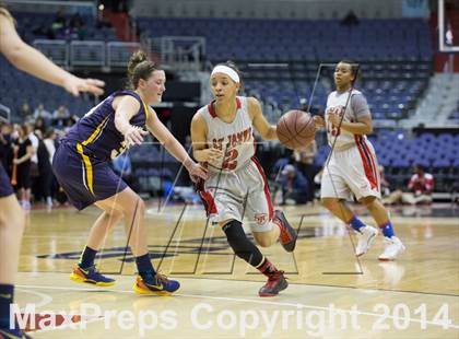 Thumbnail 1 in Georgetown Visitation Prep vs St. John's (DCSAA Final) photogallery.