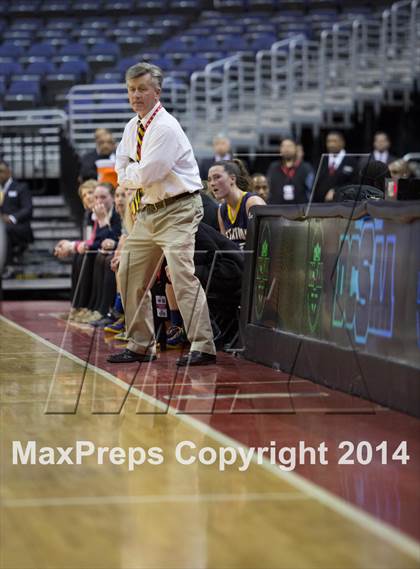 Thumbnail 1 in Georgetown Visitation Prep vs St. John's (DCSAA Final) photogallery.