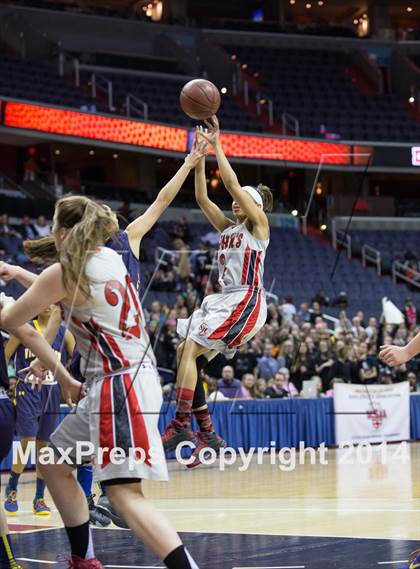 Thumbnail 2 in Georgetown Visitation Prep vs St. John's (DCSAA Final) photogallery.