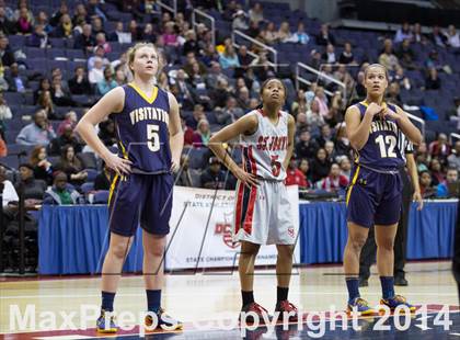 Thumbnail 2 in Georgetown Visitation Prep vs St. John's (DCSAA Final) photogallery.