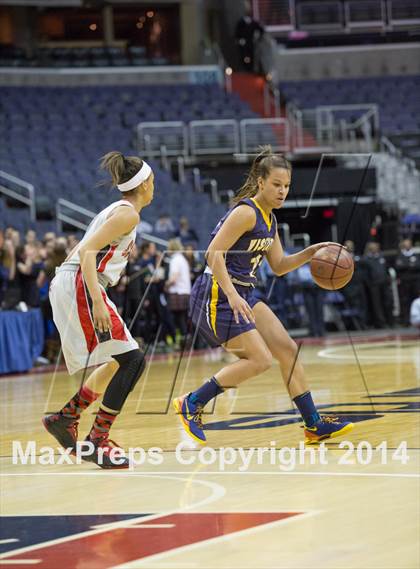 Thumbnail 2 in Georgetown Visitation Prep vs St. John's (DCSAA Final) photogallery.