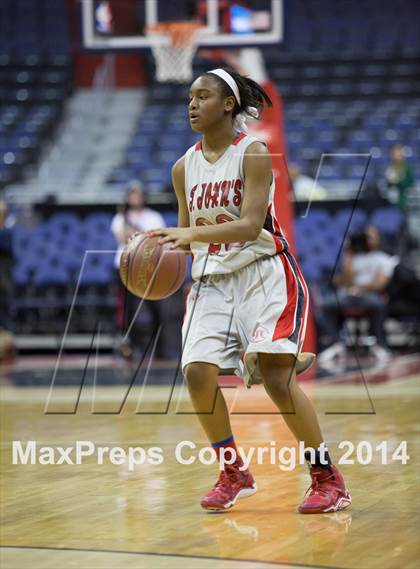 Thumbnail 1 in Georgetown Visitation Prep vs St. John's (DCSAA Final) photogallery.