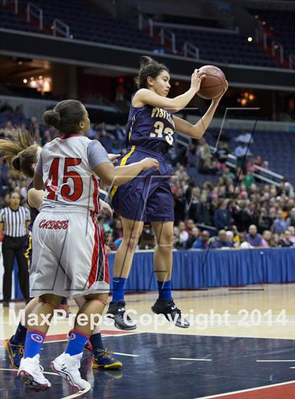 Thumbnail 3 in Georgetown Visitation Prep vs St. John's (DCSAA Final) photogallery.