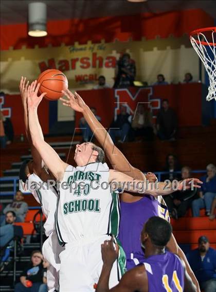 Thumbnail 2 in Quality Education Academy vs. Christ School (Marshall County Hoopfest) photogallery.