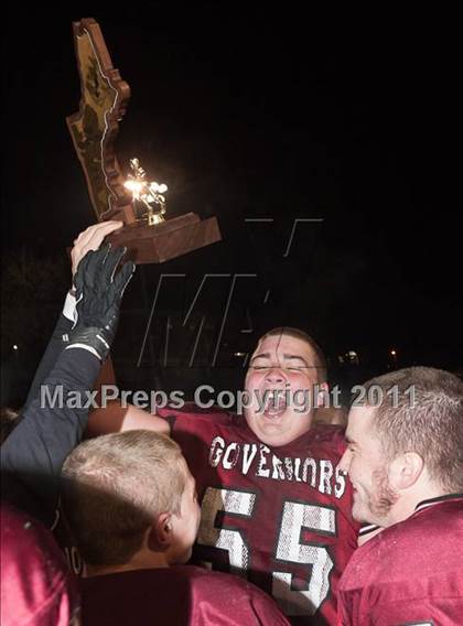 Thumbnail 1 in New Hampton vs. Governor's (Jack Etter Bowl) photogallery.