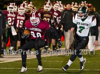 Thumbnail 2 in New Hampton vs. Governor's (Jack Etter Bowl) photogallery.
