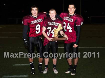 Thumbnail 2 in New Hampton vs. Governor's (Jack Etter Bowl) photogallery.