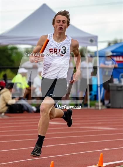 Thumbnail 3 in CHSAA Track and Field 4A Championships (Boys 800 Meter Relay) photogallery.
