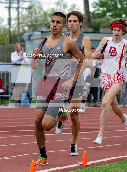Thumbnail 1 in CHSAA Track and Field 4A Championships (Boys 800 Meter Relay) photogallery.