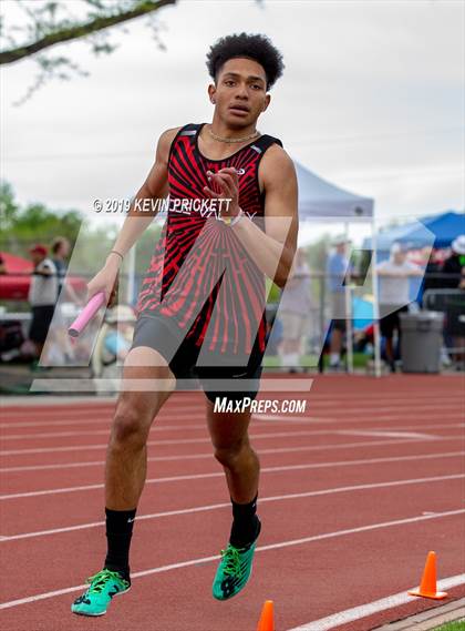 Thumbnail 3 in CHSAA Track and Field 4A Championships (Boys 800 Meter Relay) photogallery.