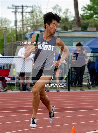 Thumbnail 2 in CHSAA Track and Field 4A Championships (Boys 800 Meter Relay) photogallery.
