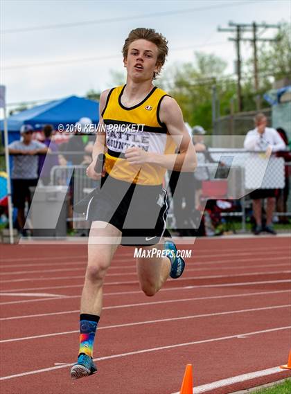Thumbnail 3 in CHSAA Track and Field 4A Championships (Boys 800 Meter Relay) photogallery.
