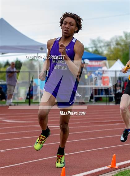 Thumbnail 3 in CHSAA Track and Field 4A Championships (Boys 800 Meter Relay) photogallery.