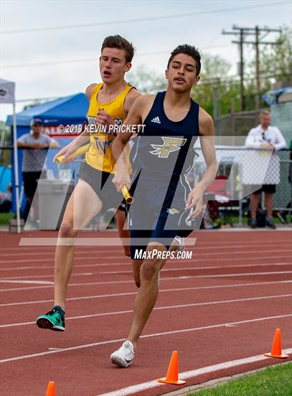 Thumbnail 2 in CHSAA Track and Field 4A Championships (Boys 800 Meter Relay) photogallery.