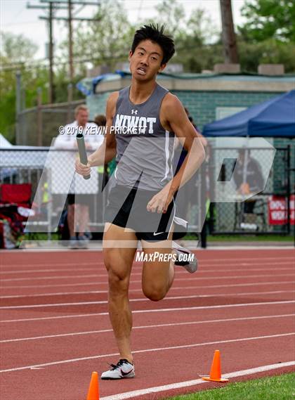Thumbnail 1 in CHSAA Track and Field 4A Championships (Boys 800 Meter Relay) photogallery.