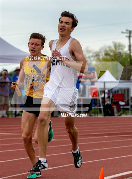 Thumbnail 2 in CHSAA Track and Field 4A Championships (Boys 800 Meter Relay) photogallery.