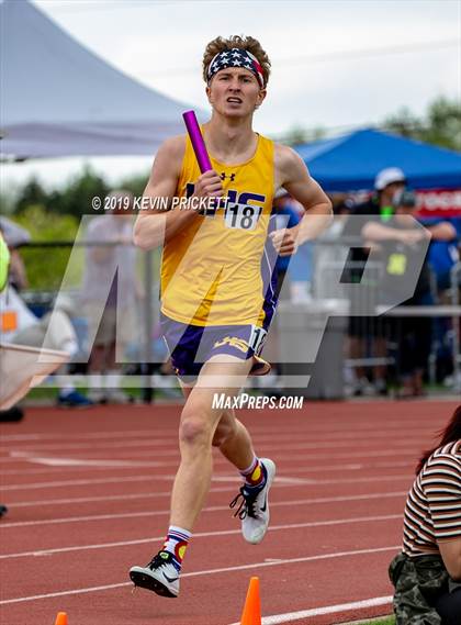 Thumbnail 1 in CHSAA Track and Field 4A Championships (Boys 800 Meter Relay) photogallery.