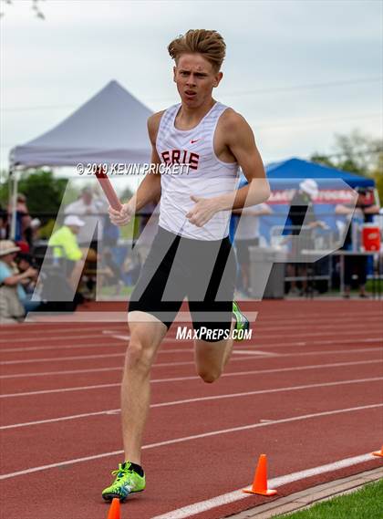 Thumbnail 2 in CHSAA Track and Field 4A Championships (Boys 800 Meter Relay) photogallery.