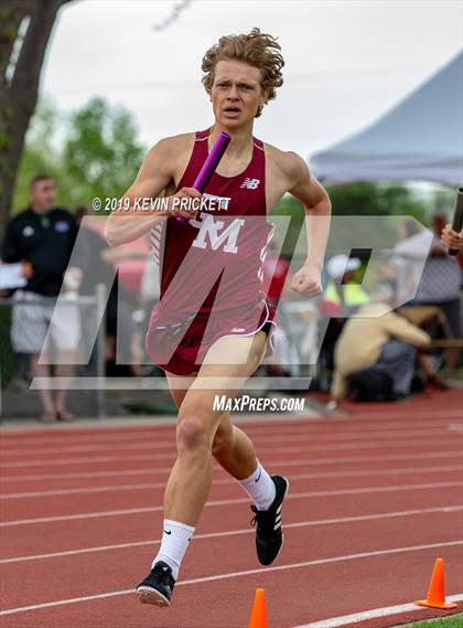 Thumbnail 3 in CHSAA Track and Field 4A Championships (Boys 800 Meter Relay) photogallery.