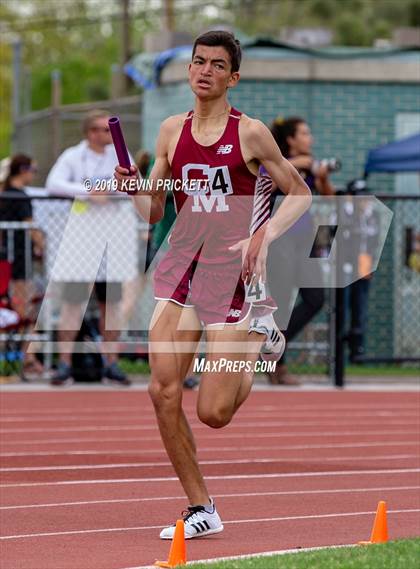Thumbnail 3 in CHSAA Track and Field 4A Championships (Boys 800 Meter Relay) photogallery.