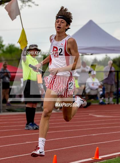 Thumbnail 3 in CHSAA Track and Field 4A Championships (Boys 800 Meter Relay) photogallery.