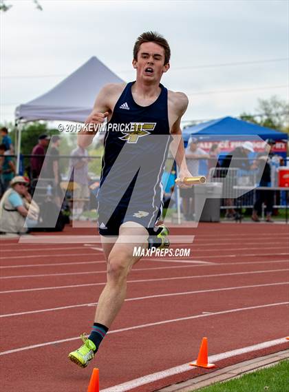 Thumbnail 1 in CHSAA Track and Field 4A Championships (Boys 800 Meter Relay) photogallery.