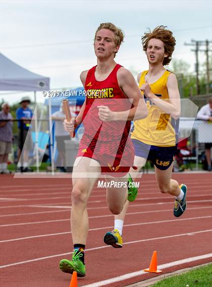 Thumbnail 3 in CHSAA Track and Field 4A Championships (Boys 800 Meter Relay) photogallery.